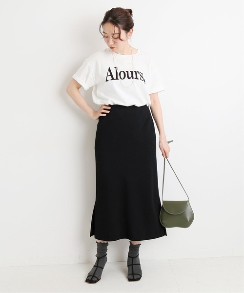 IENA（イエナ）の「マットストレッチスリットスカート◆（スカート・レディース・ブラック/キャメル・34/36/38）」の17枚目の写真