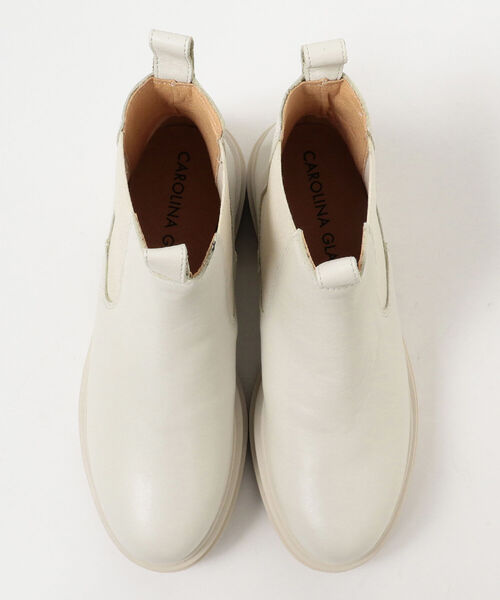 CAROLINA GLASER（カロリナ グレイサー）の「CAROLINA GLASER / サイドゴアブーツ（ブーツ・レディース・ブラック/ホワイト系その他5・38/39/36/37）」の4枚目の写真