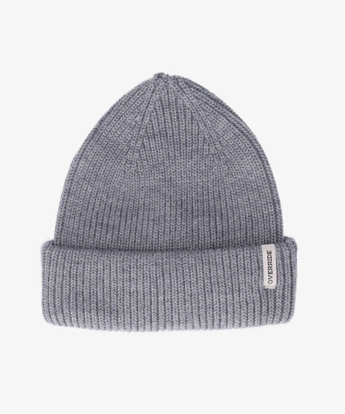 OVERRIDE（オーバーライド）の「OVERRIDE WOOL LOW WATCH WASHABLE（ニットキャップ/ビーニー・メンズ・ブラック/オレンジ/ホワイト/ブラウン/グレー・57~59cm）」の15枚目の写真