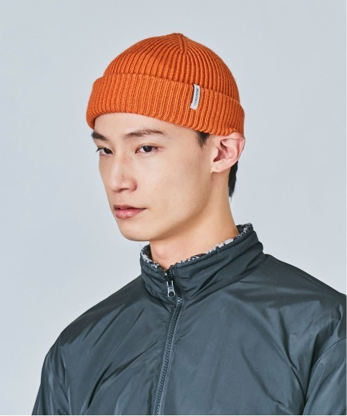 OVERRIDE（オーバーライド）の「OVERRIDE WOOL LOW WATCH WASHABLE（ニットキャップ/ビーニー・メンズ・ブラック/オレンジ/ホワイト/ブラウン/グレー・57~59cm）」の17枚目の写真