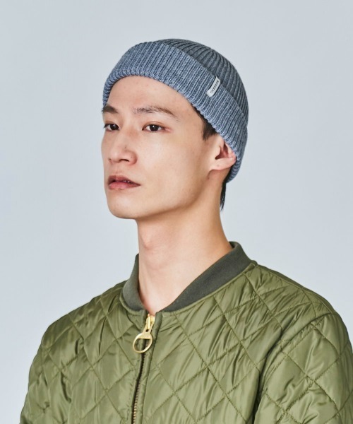 OVERRIDE（オーバーライド）の「OVERRIDE WOOL LOW WATCH WASHABLE（ニットキャップ/ビーニー・メンズ・ブラック/オレンジ/ホワイト/ブラウン/グレー・57~59cm）」の13枚目の写真