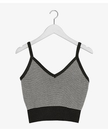 SONA | SONYUNARA ボーダーニットビスチェ(Tシャツ/カットソー)