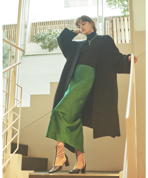 PICHE ABAHOUSE(ピシェ アバハウス)の「【スノーソール】ストレッチショートブーツ(ブーツ・レディース・その他/ブラック/ダークブラウン・36/37/38/39/35)」の4枚目の写真