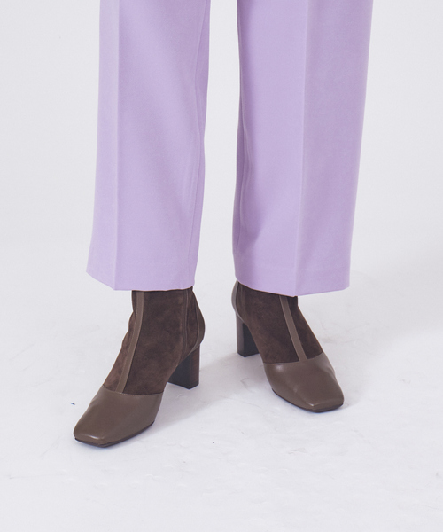 PICHE ABAHOUSE(ピシェ アバハウス)の「【スノーソール】ストレッチショートブーツ(ブーツ・レディース・その他/ブラック/ダークブラウン・36/37/38/39/35)」の19枚目の写真