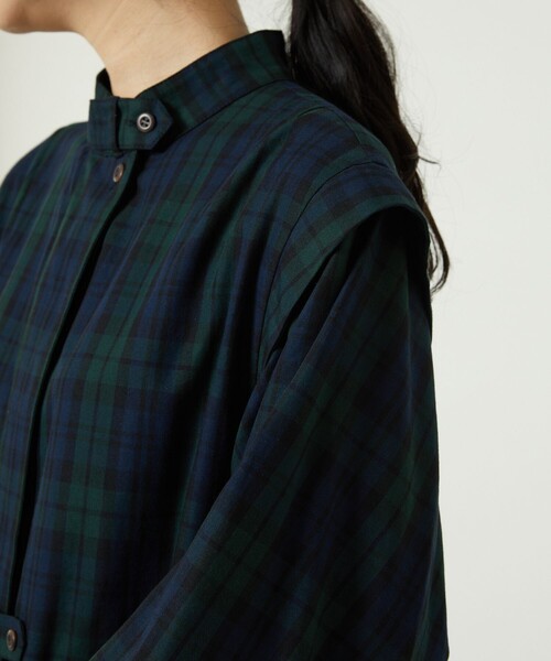 FREAK'S STORE（フリークスストア）の「バルーンスリーブフレアミニワンピース（ワンピース・レディース・ホワイト/その他/ブラック/グレー・ﾌﾘ-）」の21枚目の写真