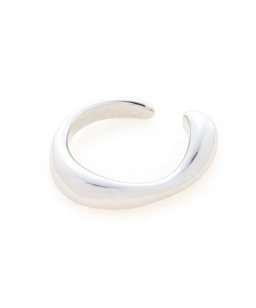 tk.TAKEO KIKUCHI（ティーケータケオキクチ）の「◆ぷっくりピンキーリング&イヤカフ（リング・メンズ・シルバー/ゴールド/シルバー系4・00）」の4枚目の写真