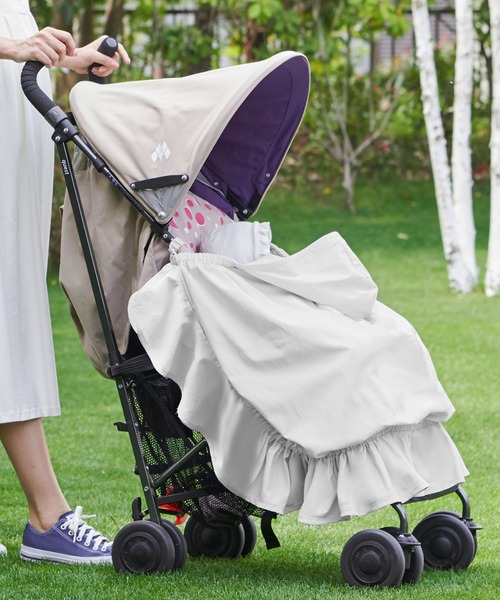 SweetMommy（スウィートマミー）の「フード付 UVカット 授乳 マルチケープ（授乳ケープ/授乳クッション・キッズ・グレー/ピンク系その他/ダークブルー/ブルー・FREE）」の14枚目の写真