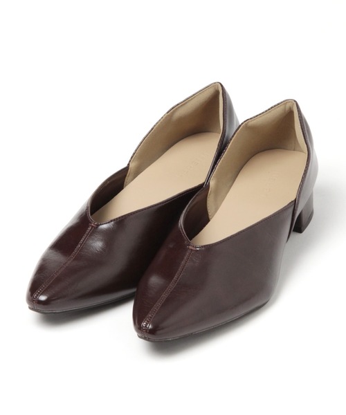 LEPSIM(レプシィム)の「キリカエミニヒールパンプス 958302(パンプス・レディース・ブラウン/ブラック/アイボリー・LARGE/MEDIUM)」の3枚目の写真