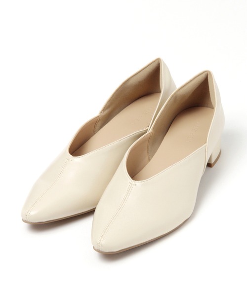 LEPSIM(レプシィム)の「キリカエミニヒールパンプス 958302(パンプス・レディース・ブラウン/ブラック/アイボリー・LARGE/MEDIUM)」の1枚目の写真