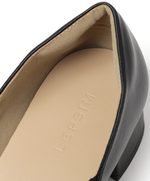 LEPSIM(レプシィム)の「キリカエミニヒールパンプス 958302(パンプス・レディース・ブラウン/ブラック/アイボリー・LARGE/MEDIUM)」の10枚目の写真