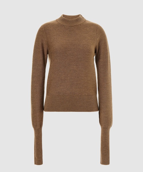 LEMAIRE（ルメール）の「FITTED SWEATER（ニット/セーター・レディース・ブラウン系その他/ベージュ系その他・S/XS）」の2枚目の写真