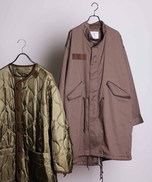 ADAM ET ROPE' | M-65 ビッグシルエット モッズコート/コート＆中綿ライナーセット/2点セット(モッズコート)