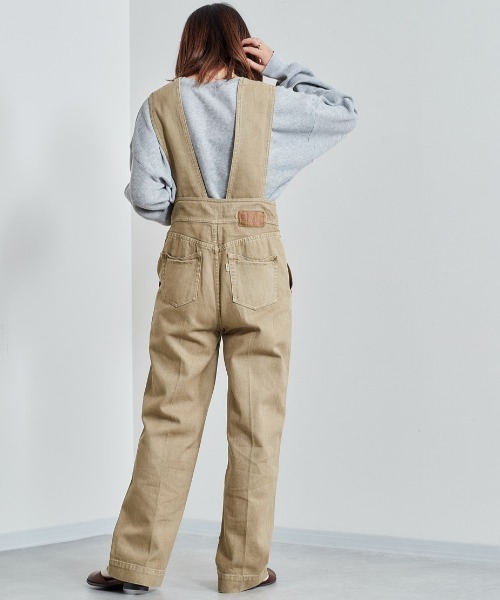 cepo（セポ）の「デニムオールインサロペット 2WAY（サロペット/オーバーオール・レディース・ブルー系1/ベージュ・S/M）」の3枚目の写真