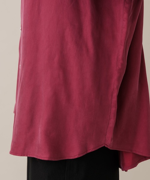 CLOCHE（クロシェ）の「cloche カラーブラウス（シャツ/ブラウス・レディース・チャコールグレー/ベージュ/ピンク・FREE）」の18枚目の写真