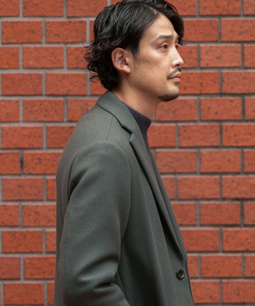 URBAN RESEARCH DOORS（アーバンリサーチドアーズ）の「チェスターコート∴（チェスターコート・メンズ・ダークブラウン/グリーン系その他/チェック・38/40）」の8枚目の写真