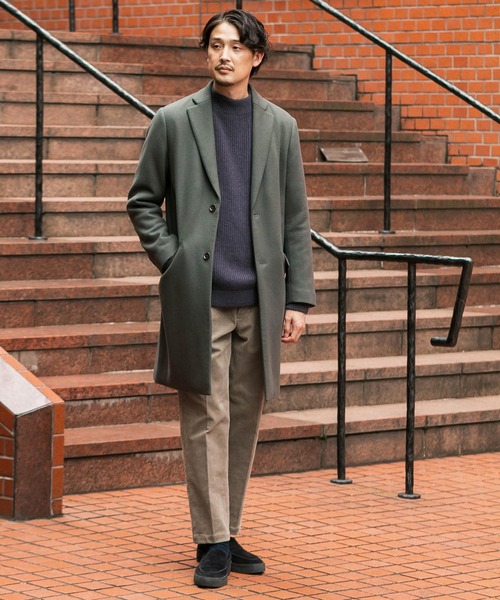 URBAN RESEARCH DOORS（アーバンリサーチドアーズ）の「チェスターコート∴（チェスターコート・メンズ・ダークブラウン/グリーン系その他/チェック・38/40）」の17枚目の写真