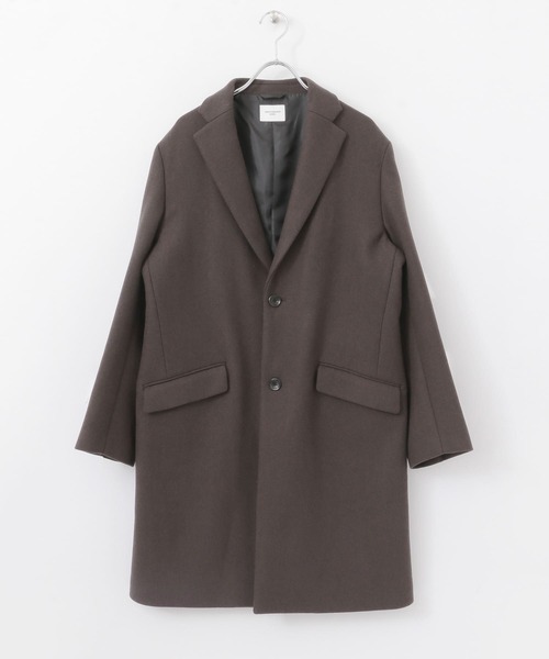 URBAN RESEARCH DOORS（アーバンリサーチドアーズ）の「チェスターコート∴（チェスターコート・メンズ・ダークブラウン/グリーン系その他/チェック・38/40）」の6枚目の写真