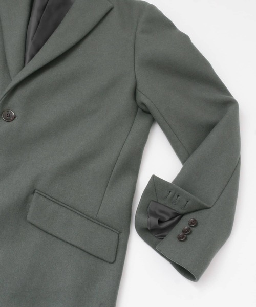 URBAN RESEARCH DOORS（アーバンリサーチドアーズ）の「チェスターコート∴（チェスターコート・メンズ・ダークブラウン/グリーン系その他/チェック・38/40）」の13枚目の写真