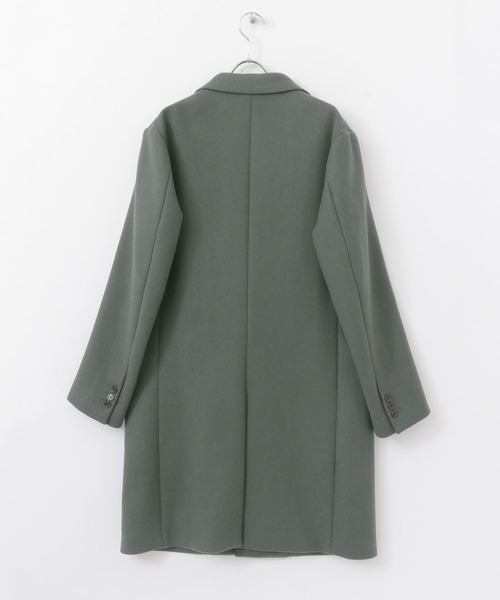 URBAN RESEARCH DOORS（アーバンリサーチドアーズ）の「チェスターコート∴（チェスターコート・メンズ・ダークブラウン/グリーン系その他/チェック・38/40）」の16枚目の写真