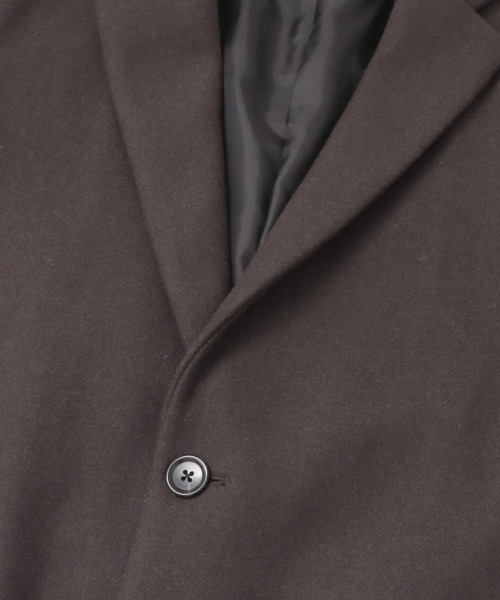 URBAN RESEARCH DOORS（アーバンリサーチドアーズ）の「チェスターコート∴（チェスターコート・メンズ・ダークブラウン/グリーン系その他/チェック・38/40）」の7枚目の写真