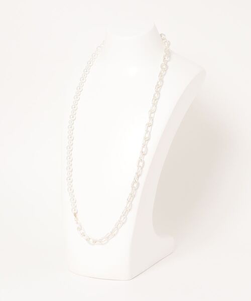 MUTURA(ムツラ)の「パールチェーン 2wayネックレス Y字(ネックレス・レディース・シルバー・ONE SIZE)」の4枚目の写真