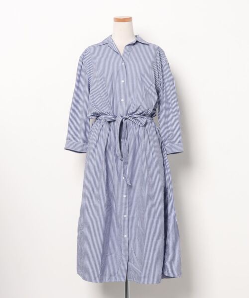 ブランド古着 ストライプ柄シャツワンピース シャツワンピース Niko And ニコアンド のファッション通販 Zozoused