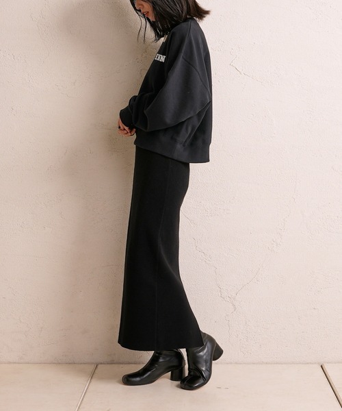 CIAOPANIC（チャオパニック）の「PENNショートスウェット（スウェット・レディース・ブラック/グレー/クリーム・FREE）」の21枚目の写真