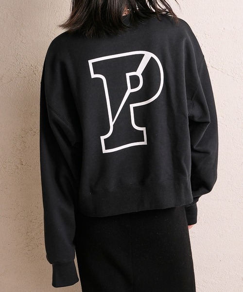 CIAOPANIC（チャオパニック）の「PENNショートスウェット（スウェット・レディース・ブラック/グレー/クリーム・FREE）」の17枚目の写真