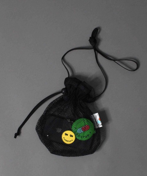 F-LAGSTUF-F（フラグスタフ）の「F-LAGSTUF-F×9090/フラグスタフ×ナインティ―ナインティ―/ミニショルダーバッグ（ショルダーバッグ・メンズ・ブラック・FREE）」の6枚目の写真