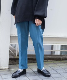 WEGO/センタープレステーパードパンツ