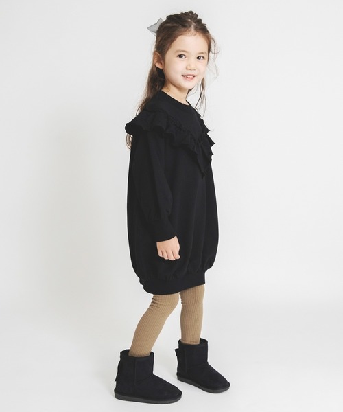 BRANSHES（ブランシェス）の「バックリボンブーツ（ブーツ・キッズ・ブラック/グレー/ピンク/キャメル・15.0cm/16.0cm/17.0cm/18.0cm/19.0cm/14.0cm）」の14枚目の写真