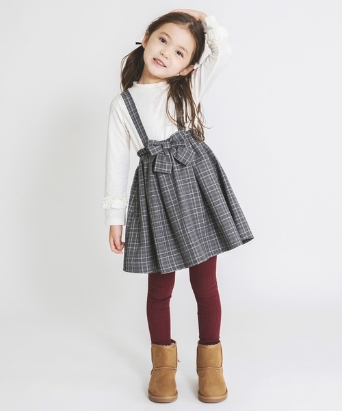 BRANSHES（ブランシェス）の「バックリボンブーツ（ブーツ・キッズ・ブラック/グレー/ピンク/キャメル・15.0cm/16.0cm/17.0cm/18.0cm/19.0cm/14.0cm）」の9枚目の写真