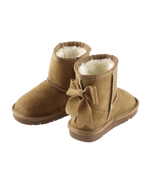 BRANSHES（ブランシェス）の「バックリボンブーツ（ブーツ・キッズ・ブラック/グレー/ピンク/キャメル・15.0cm/16.0cm/17.0cm/18.0cm/19.0cm/14.0cm）」の16枚目の写真