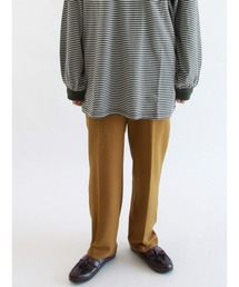 ehka sopo | センタープレステーパードパンツ(その他パンツ)