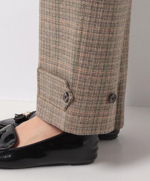 soeur(スール)の「【soeur】チェック柄ワイドパンツ(その他パンツ・レディース・Beige・1)」の6枚目の写真