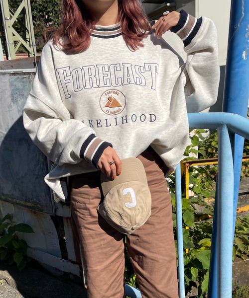 可愛いです♡ ★MARCUS　LUPFER★トレーナー nemne store（ネンネストア）の「キャンプに出かけるソデラインリブ