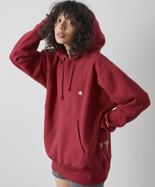 【Champion】REVERSE WEAVE フーデッドスウェット