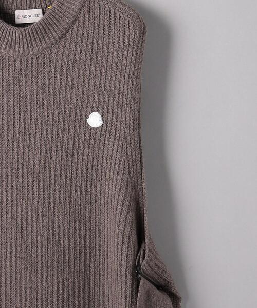 MONCLER(モンクレール)の「<4 MONCLER HYKE(4 モンクレール ハイク)>ニット ドレス ■■■(ワンピース・レディース・ベージュ・XS)」の4枚目の写真