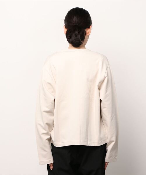 handvaerk（ハンドバーク）の「Handvaerk/ハンドバーク　スウェットカーディガン　SWEAT CARDIGAN（カーディガン/ボレロ・レディース・ナチュラル・S）」の3枚目の写真