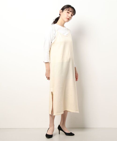 Iラインニットキャミワンピース ワンピース Earth Music Ecology アースミュージックアンドエコロジー のファッション通販 Zozotown