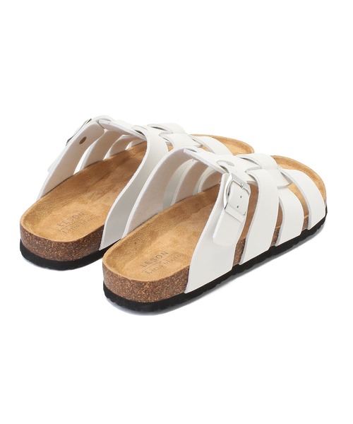 LUGG NAGG（ラグナグ）の「メッシュベルトフットベットサンダル（サンダル・レディース・ブラック/ブラウン/オフホワイト・23.0cm/24.0cm/25.0cm/26.0cm/27.0cm/28.0cm）」の6枚目の写真