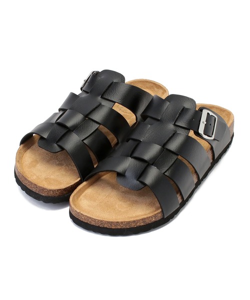 LUGG NAGG（ラグナグ）の「メッシュベルトフットベットサンダル（サンダル・レディース・ブラック/ブラウン/オフホワイト・23.0cm/24.0cm/25.0cm/26.0cm/27.0cm/28.0cm）」の9枚目の写真