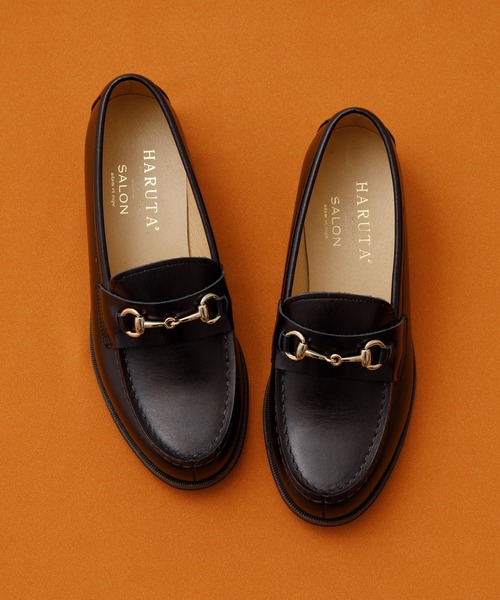 SALON adam et rope'（サロン アダム エ ロペ）の「[2022春夏新色追加]【HARUTA for SALON】ビットローファー（ローファー・レディース・ブラック/キャメル/オフホワイト・23.5cm/24.5cm/23.0cm/24.0cm/25.0cm/22.5cm）」の8枚目の写真