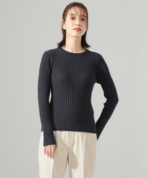 SHARE PARK | リブクルーネックニット(ニット/セーター)