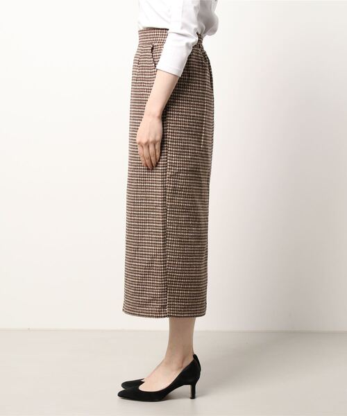 RETRO GIRL（レトロガール）の「スリットナロースカート（スカート・レディース・ブラック/ブラウン系その他/グリーン/ブルー系その他・FREE）」の6枚目の写真