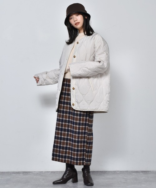 RETRO GIRL（レトロガール）の「スリットナロースカート（スカート・レディース・ブラック/ブラウン系その他/グリーン/ブルー系その他・FREE）」の17枚目の写真