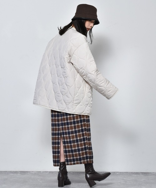 RETRO GIRL（レトロガール）の「スリットナロースカート（スカート・レディース・ブラック/ブラウン系その他/グリーン/ブルー系その他・FREE）」の18枚目の写真