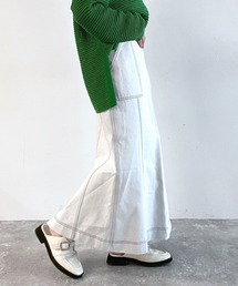 PAGEBOY | ハイショクステッチデニムスカート(デニムスカート)