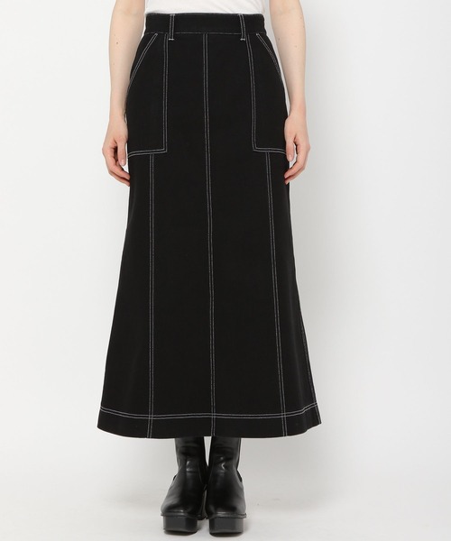 ペイジ レディース スカート ボトムス Denim skirt 30%OFFbaker denim skirt～ﾍﾞｲｶｰﾃﾞﾆﾑｽｶｰﾄ | flower／フラワー公式通販