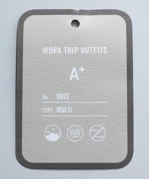 WORK TRIP OUTFITS GREEN LABEL RELAXING(ワークトリップアウトフィッツグリーンレーベル リラクシング)の「WTO A+ ヘリンボーンMULTI ジャケット -ウォッシャブル・マルチストレージ・防シワ- **(テーラードジャケット・メンズ・ダークブラウン/ネイビー・XS/42/S/44/M/46/L/48/XL/50)」の13枚目の写真